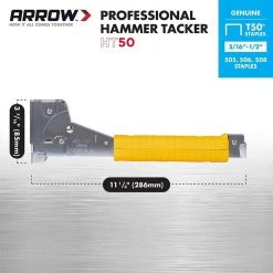 Arrow HT50 Professional Hammer Tacker 28 Arrow HT50 Professional Hammer Tacker -Hand Tools Sales Store arrow staple guns ht50p d4 1000