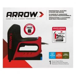 Arrow 6 in. Electric Stapler and Brad Nailer -Hand Tools Sales Store arrow staple guns t50ac r 76 1000