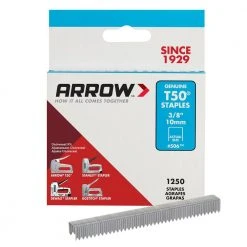 Arrow T50 Type 3/8 in. Leg x 3/8 in. Crown Galvanized Steel Staples (1,250-Pack) -Hand Tools Sales Store arrow staples 506 c3 1000