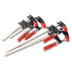 BESSEY Clutch Clamp Set (4-Piece) -Hand Tools Sales Store bessey clamp sets gscc4pk c 1d 1000