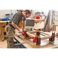 BESSEY K-Body REVOlution (KRE) 24 in. Capacity Parallel Clamp with Composite Plastic Handle and 3-3/4 in. Throat Depth -Hand Tools Sales Store bessey clamps kre3524 c3 1000