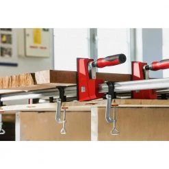 BESSEY K-Body REVOlution (KRE) 50 in. Capacity Parallel Clamp with Composite Plastic Handle and 3-3/4 in. Throat Depth -Hand Tools Sales Store bessey clamps kre3550 77 1000