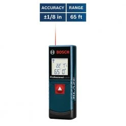 Bosch BLAZE 65 ft. Laser Distance Tape Measuring Tool with Real Time Measuring -Hand Tools Sales Store bosch laser distance measurer glm 20 x 1d 1000