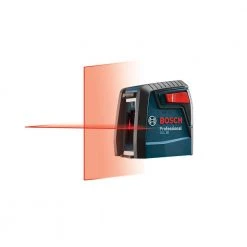 Bosch 30 ft. Cross Line Laser Level Self Leveling with 360 Degree Flexible Mounting Device and Carrying Pouch -Hand Tools Sales Store bosch laser level gll 30 s 1d 1000