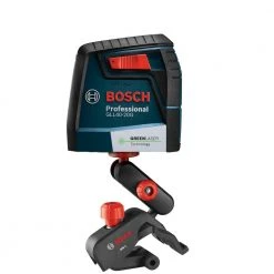 Bosch 40 ft. Green Cross Line Laser Level Self Leveling with VisiMax Technology, 360 Degree Mounting Device and Carrying Pouch -Hand Tools Sales Store bosch laser level gll 40 20 g 77 1000