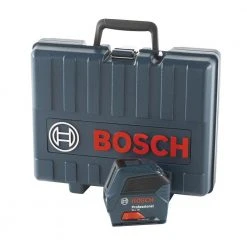 Bosch 50 ft. Cross Line Laser Level Self Leveling with VisiMax Technology, L-Bracket Adjustable Mount and Hard Carrying Case -Hand Tools Sales Store bosch laser level gll 50 44 1000