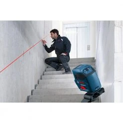 Bosch 50 ft. Cross Line Laser Level Self Leveling with VisiMax Technology, L-Bracket Adjustable Mount and Hard Carrying Case -Hand Tools Sales Store bosch laser level gll 50 c3 1000