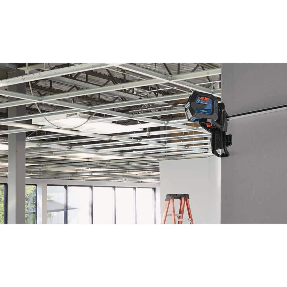 Bosch 100 ft. Green Laser Level Self Leveling with VisiMax Technology, Adjustable L-Bracket Mount and Hard Carrying Case 13 Bosch 100 ft. Green Laser Level Self Leveling with VisiMax Technology, Adjustable L-Bracket Mount and Hard Carrying Case - Image 13