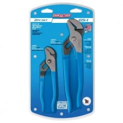 Channellock 9.5 in. and 6.5 in. Tongue and Groove Pliers Set -Hand Tools Sales Store channellock plier sets gs 1 c3 1000