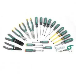 Commercial Electric 22-Piece Electrician's Tool Set -Hand Tools Sales Store commercial electric electricians tool sets ce180607 4f 1000