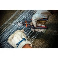 Crescent 8 in. Z2 Dual Material High Leverage Diagonal Cutting Pliers 12 Crescent 8 in. Z2 Dual Material High Leverage Diagonal Cutting Pliers -Hand Tools Sales Store crescent all trades cutting pliers z5428cg fa 1000