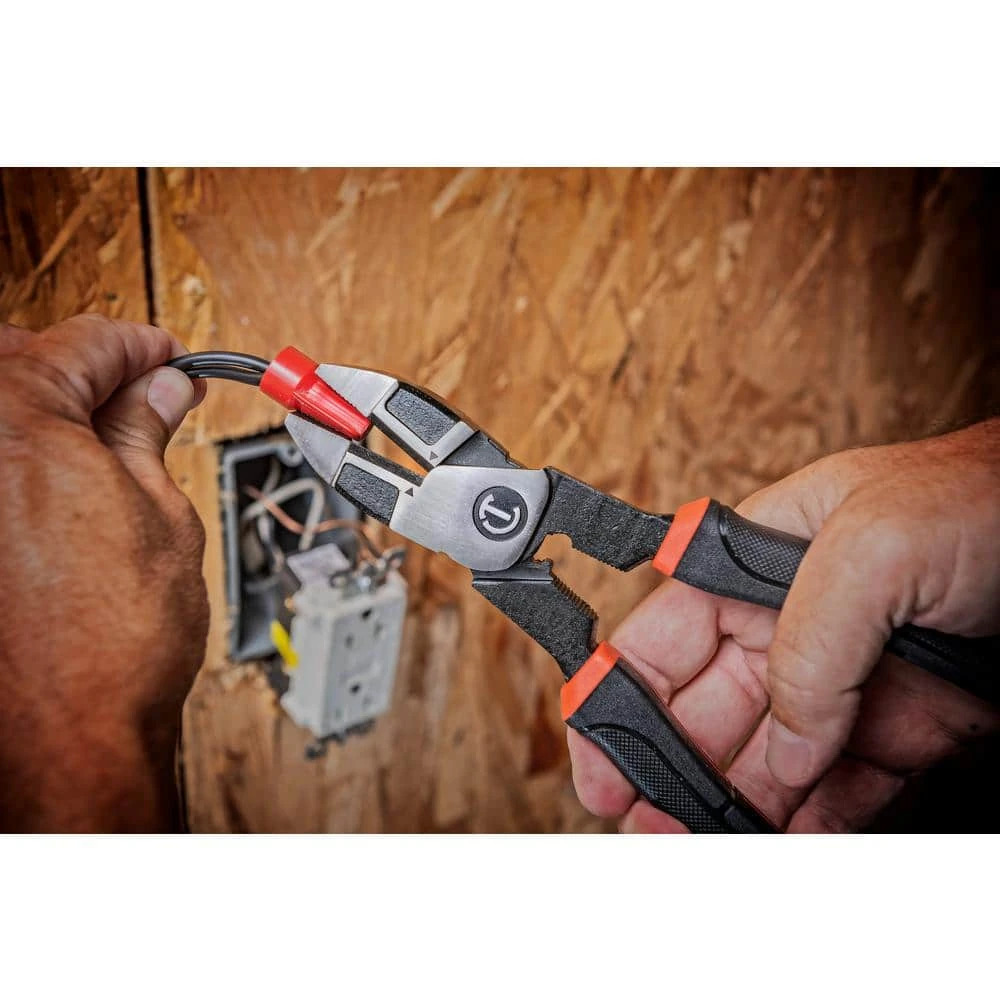 Crescent 9-1/2 in. Z2 Dual Material High Leverage Linesman Pliers 4 Crescent 9-1/2 in. Z2 Dual Material High Leverage Linesman Pliers - Image 4