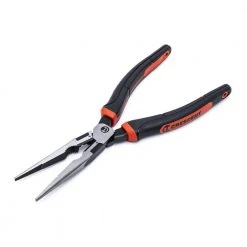 Crescent 8 in. Z2 Dual Material High Leverage Long Nose Pliers 9 Crescent 8 in. Z2 Dual Material High Leverage Long Nose Pliers -Hand Tools Sales Store crescent all trades needle nose pliers z6548cg 06 4f 1000
