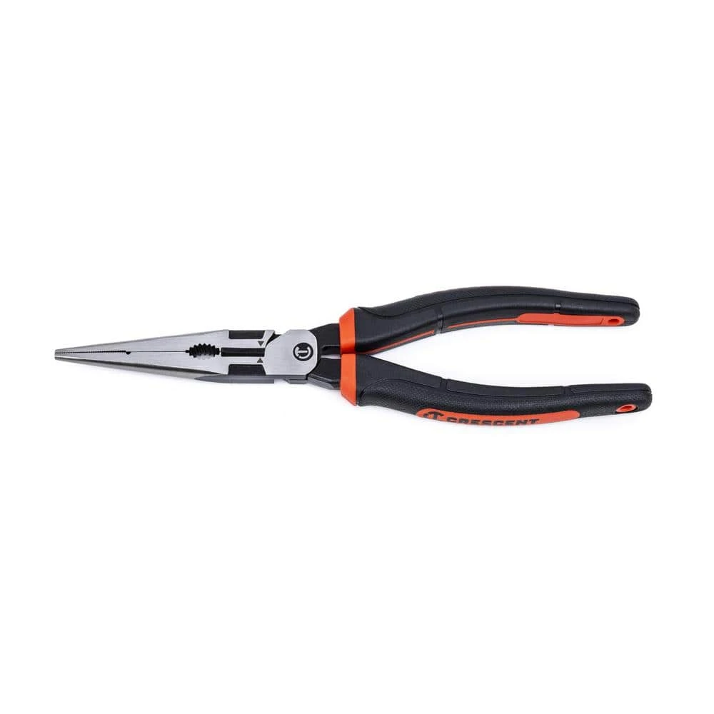 Crescent 8 in. Z2 Dual Material High Leverage Long Nose Pliers 1 Crescent 8 in. Z2 Dual Material High Leverage Long Nose Pliers