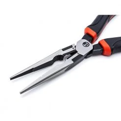 Crescent 8 in. Z2 Dual Material High Leverage Long Nose Pliers 17 Crescent 8 in. Z2 Dual Material High Leverage Long Nose Pliers -Hand Tools Sales Store crescent all trades needle nose pliers z6548cg 1f 1000