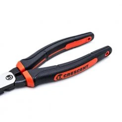 Crescent 8 in. Z2 Dual Material High Leverage Long Nose Pliers 18 Crescent 8 in. Z2 Dual Material High Leverage Long Nose Pliers -Hand Tools Sales Store crescent all trades needle nose pliers z6548cg 44 1000