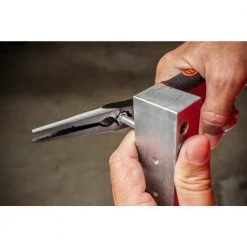 Crescent 8 in. Z2 Dual Material High Leverage Long Nose Pliers 20 Crescent 8 in. Z2 Dual Material High Leverage Long Nose Pliers -Hand Tools Sales Store crescent all trades needle nose pliers z6548cg 76 1000