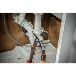 Crescent Z2 Auto-Bite 8 in. V-Jaw Tongue and Groove Dual Material Grip Pliers With Quick Adjust Jaws -Hand Tools Sales Store crescent all trades tongue groove pliers rtab8cg 4f 1000