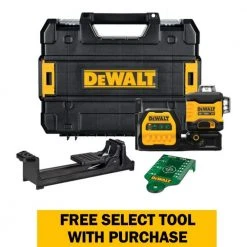 DEWALT 20-Volt/12-Volt Cross-Line Laser Level (Tool-Only) -Hand Tools Sales Store dewalt laser level dcle34030gb fa 1000