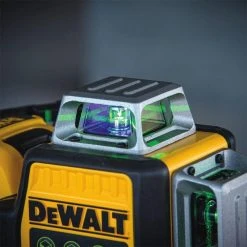 DEWALT 12-Volt MAX Lithium-Ion 100 ft. Green Self-Leveling 3-Beam 360 Degree Laser Level with 2.0Ah Battery, Charger & Case -Hand Tools Sales Store dewalt laser level dw089lg 1f 1000
