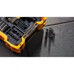 DEWALT 1/4 in. and 3/8 in. Drive Mechanics Tool Set with Toughsystem Trays (131-Piece) -Hand Tools Sales Store dewalt mechanics tool sets dwmt45402 1f 1000