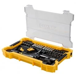 DEWALT 1/4 in. and 3/8 in. Drive Mechanics Tool Set with Toughsystem Trays (131-Piece) -Hand Tools Sales Store dewalt mechanics tool sets dwmt45402 a0 1000