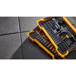 DEWALT 1/4 in. and 3/8 in. Drive Mechanics Tool Set with Toughsystem Trays (131-Piece) -Hand Tools Sales Store dewalt mechanics tool sets dwmt45402 c3 1000
