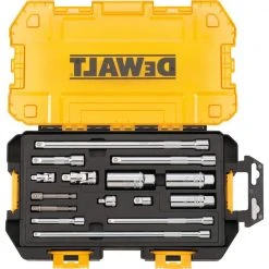 DEWALT 1/4 in. and 3/8 in. Drive Socket Set (34-Piece) and 1/4 in. and 3/8 in. Drive Tool Accessory Set (15-Piece) 10 DEWALT 1/4 in. and 3/8 in. Drive Socket Set (34-Piece) and 1/4 in. and 3/8 in. Drive Tool Accessory Set (15-Piece) -Hand Tools Sales Store dewalt ratchet socket sets dwmt73804w73807 44 1000