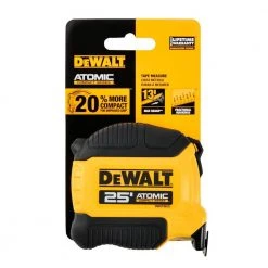 DEWALT ATOMIC 25 ft. x 1-1/8 in. Tape Measure 13 DEWALT ATOMIC 25 ft. x 1-1/8 in. Tape Measure -Hand Tools Sales Store dewalt tape measures dwht38125s 40 1000