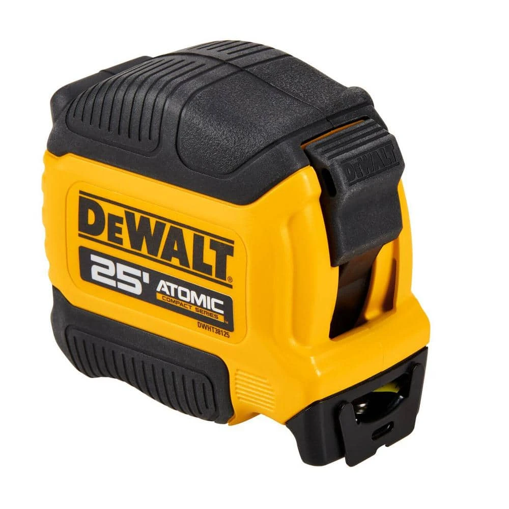 DEWALT ATOMIC 25 ft. x 1-1/8 in. Tape Measure 4 DEWALT ATOMIC 25 ft. x 1-1/8 in. Tape Measure - Image 4
