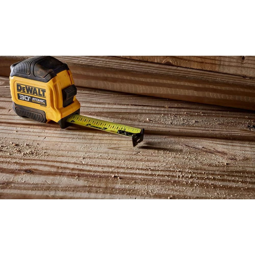 DEWALT ATOMIC 30 ft. x 1-1/8 in. Tape Measure 7 DEWALT ATOMIC 30 ft. x 1-1/8 in. Tape Measure - Image 7