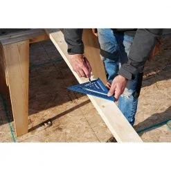 Empire 7 in. Laser Etched Aluminum Rafter Square -Hand Tools Sales Store empire carpenter squares e2994 44 1000