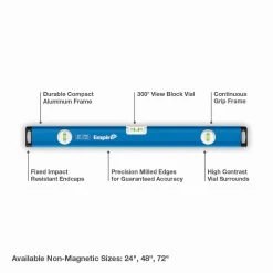 Empire 72 in. Aluminum Box Level 11 Empire 72 in. Aluminum Box Level -Hand Tools Sales Store empire levels 650 72 40 1000