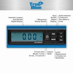 Empire 48 in. True Blue Digital Box Level -Hand Tools Sales Store empire levels e105 48h 40 1000