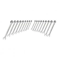 GEARWRENCH SAE/MM 90-Tooth Pro Combination Ratcheting Wrench Tool Set with Tray (18-Piece) 10 GEARWRENCH SAE/MM 90-Tooth Pro Combination Ratcheting Wrench Tool Set with Tray (18-Piece) -Hand Tools Sales Store gearwrench ratcheting wrenches 86698 c3 1000