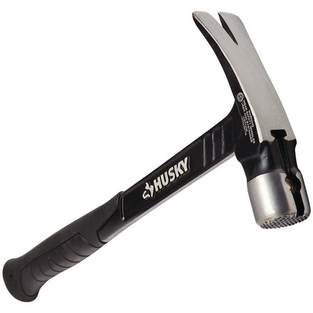 Husky 22 oz. Milled Steel Framing Hammer 3 Husky 22 oz. Milled Steel Framing Hammer - Image 3