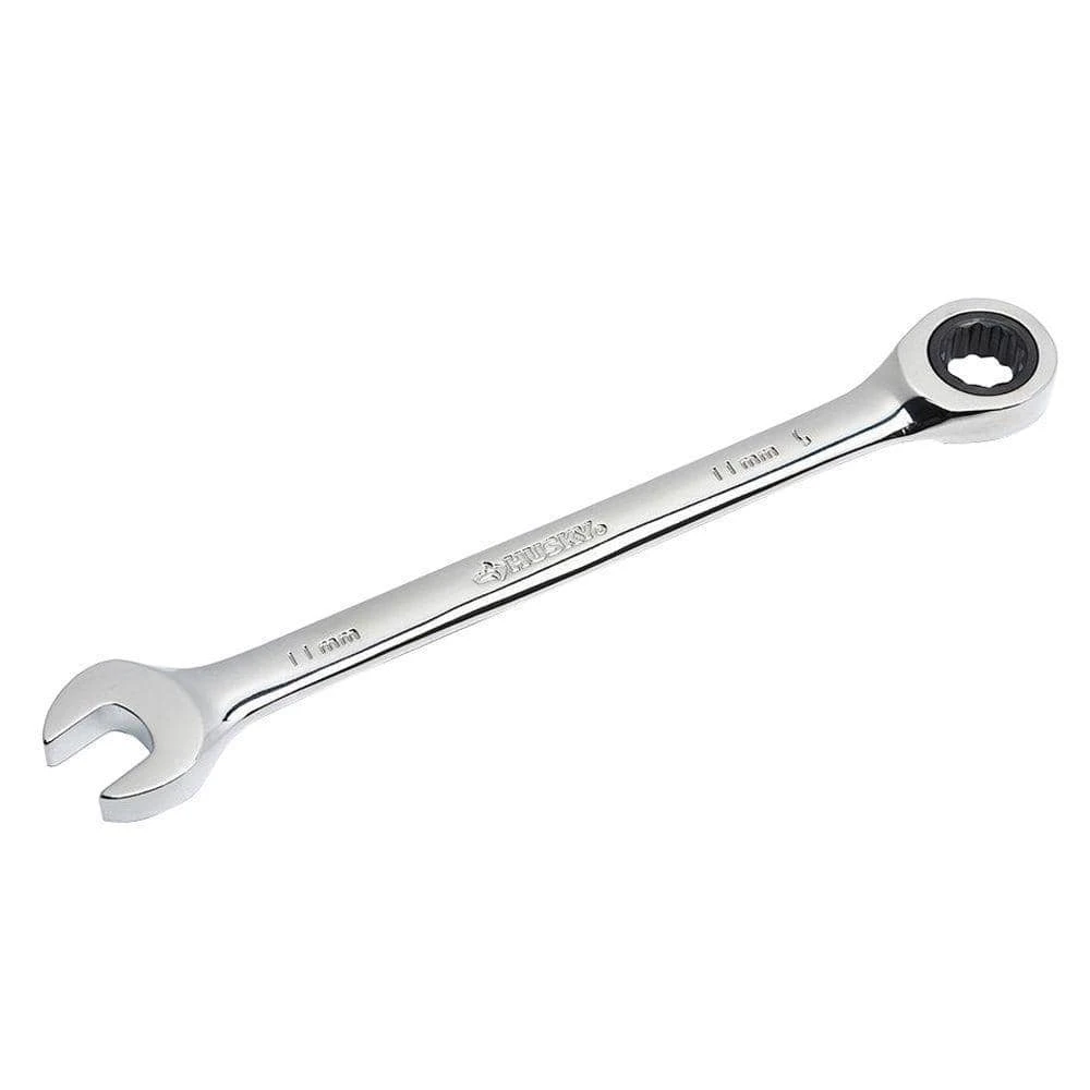 Husky 11 mm 12-Point Metric Ratcheting Combination Wrench 1 Husky 11 mm 12-Point Metric Ratcheting Combination Wrench