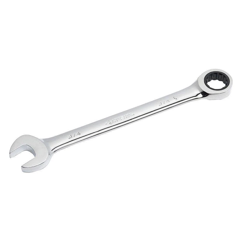 Husky 3/4 in. 12-Point SAE Ratcheting Combination Wrench 1 Husky 3/4 in. 12-Point SAE Ratcheting Combination Wrench