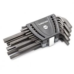 Husky SAE/Metric Long Arm Hex Key Set (26-Piece) -Hand Tools Sales Store husky hex key sets hlahksm26pc a0 1000