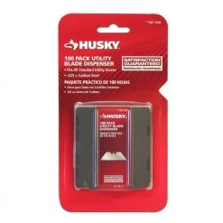 Husky Heavy-Duty Utility Blades (100-Pack)