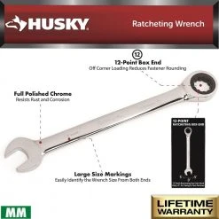 Husky SAE and Metric Ratcheting Wrench Set in EVA Tray (30-Piece) -Hand Tools Sales Store husky ratcheting wrenches hrw30pceva 40 1000