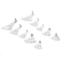 Husky SAE and Metric Combination Wrench Set with Tray (44-Piece)