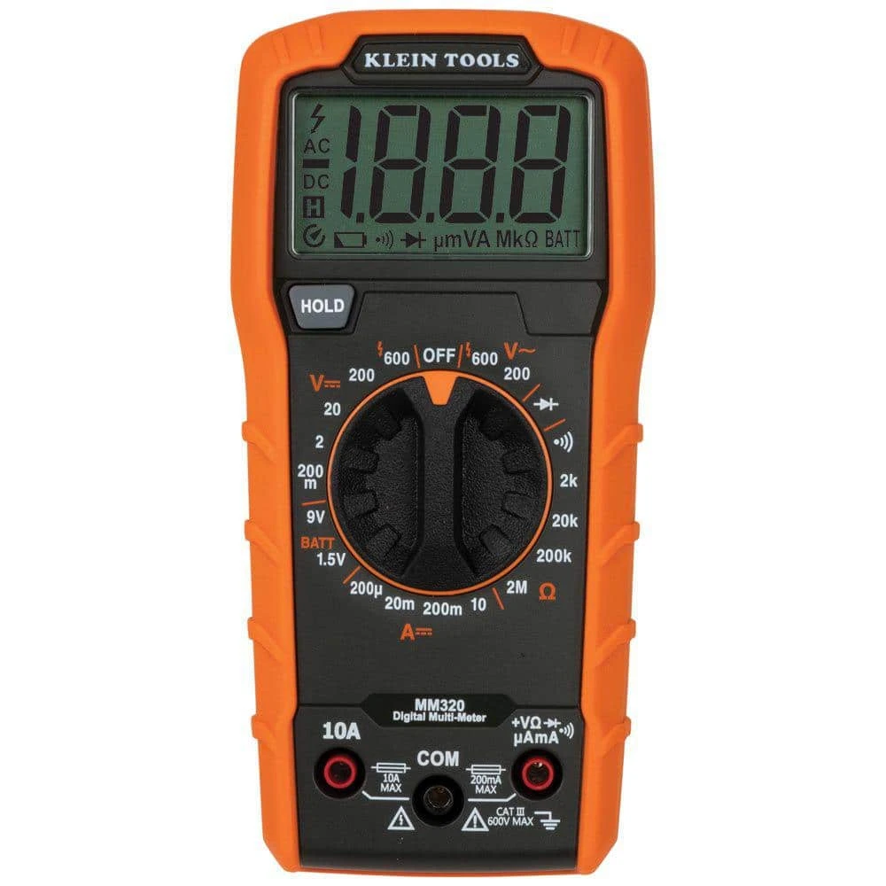 Klein Tools Multi-Meter, Voltage Tester and Outlet Tester Premium Electrical Tool Set 7 Klein Tools Multi-Meter, Voltage Tester and Outlet Tester Premium Electrical Tool Set - Image 7