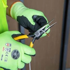 Klein Tools Wire Stripper, Side Cutting Pliers, and Long Nose Pliers Tool Set -Hand Tools Sales Store klein tools electricians tool sets m2o07091kit 76 1000