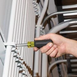 Klein Tools High Leverage Side Cutting Pliers for Heavy-Duty Cutting and 11-in-1 Magnetic Multi-Bit Screwdriver/Nut Driver Tool Set -Hand Tools Sales Store klein tools electricians tool sets m2o07103kit 4f 1000