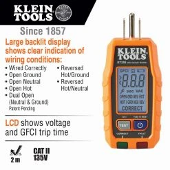 Klein Tools 6-Piece Electrical Tool Set and GFCI Receptacle Tester -Hand Tools Sales Store klein tools electricians tool sets m2o41541kit 4f 1000