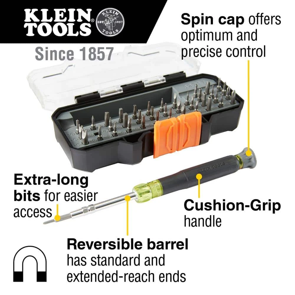 Klein Tools All-in-1 Precision Screwdriver and USB Digital Meter Tool Set 2 Klein Tools All-in-1 Precision Screwdriver and USB Digital Meter Tool Set - Image 2