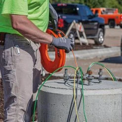 Klein Tools Multi-Groove Fiberglass 100 ft. Fish Tape with Spiral Steel Leader and Folding Jab Saw Tool Set -Hand Tools Sales Store klein tools electricians tool sets m2o41708kit c3 1000