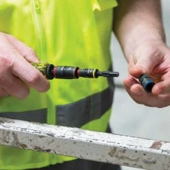 Klein Tools 7-in-1 Impact Flip Socket with Handle, Hex Impact Socket Set -Hand Tools Sales Store klein tools nut drivers 32900r 4f 1000