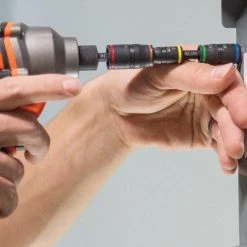 Klein Tools 7-in-1 Impact Flip Socket with Handle, Hex Impact Socket Set -Hand Tools Sales Store klein tools nut drivers 32900r 77 1000